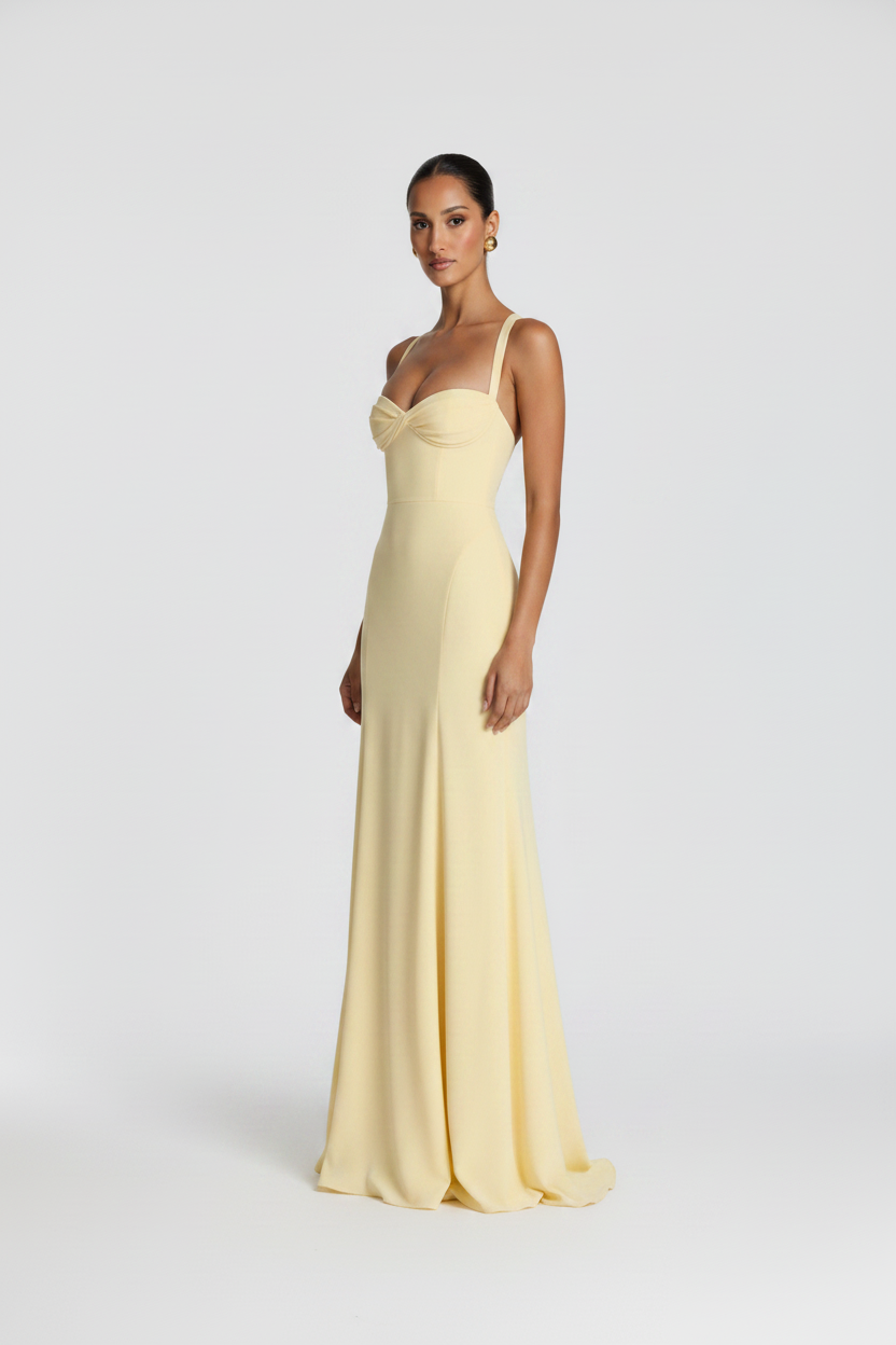 Luna Lemon Dress