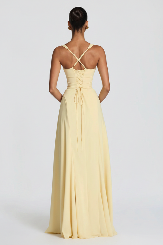 Luna Lemon Dress