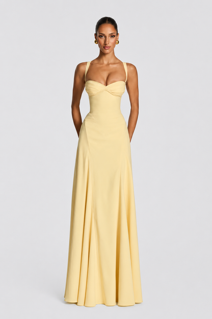 Luna Lemon Dress